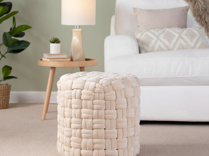 Braided - Versatile Round Ottoman