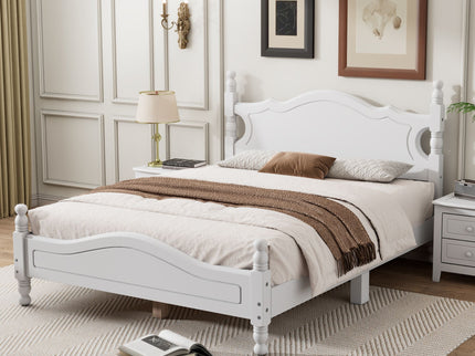 Platform Bed Frame With Slat Support