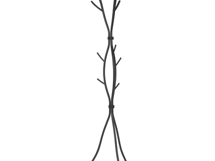 Coat Rack, Hall Tree, Free Standing, 11 Hooks, Entryway, Contemporary & Modern