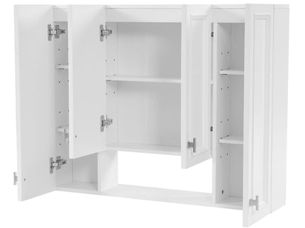 Wall Mounted Bathroom Cabinet With 5 Adjustable Shelves