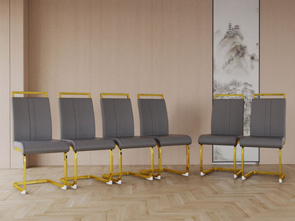 Side Dining Room Chair, Padded Seat High Back