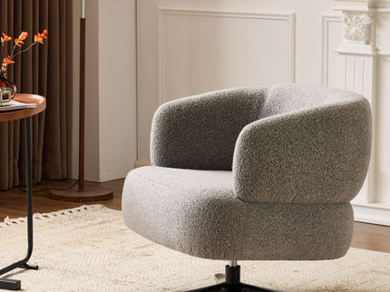 Cuddle Style Leisure Swivel Sofa Chair
