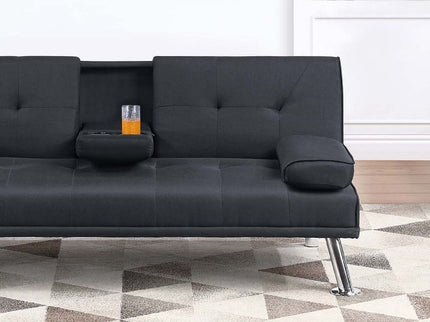 Adjustable Sofa With Fold Down Table And Cup Holders