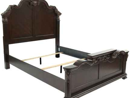 Bed With Carved Details