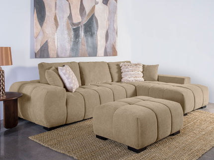 Plather - Sectional Chaise Sofa