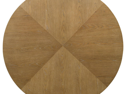 Kent - Round Dining Table - Brown Oak