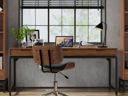 Banting - Mid Century Handcrafted Wide Desk
