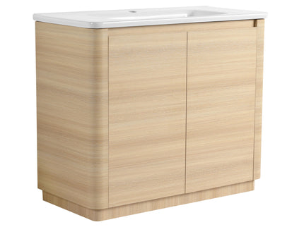 Freestanding Bathroom Vanity With Sink & 2 Soft Close Doors