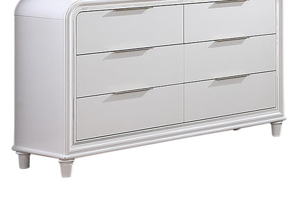 Dresser 6 Drawers - White