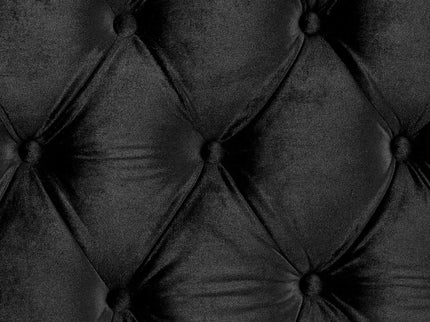 Tufted Oversized Headboard Platform Bed With Fully Upholstered Frame