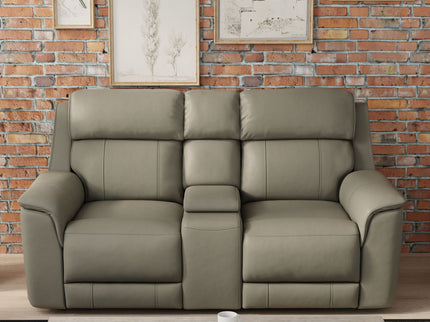 Oslo - Dual Power Reclining Loveseat With Console