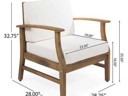 Perla - Contemporary Club Chair With Water Resistant Cushionі