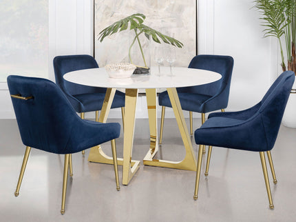 Walmer - Wingback Dining Chair (Set of 2) - Blue