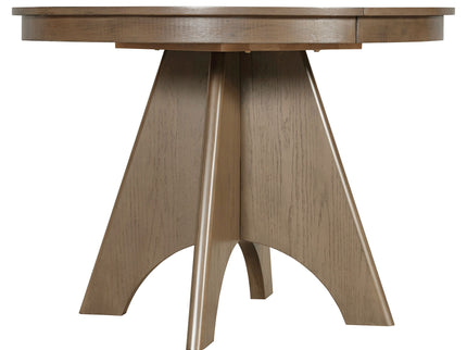 Extendable Dining Table With Sturdy Crossed Legs