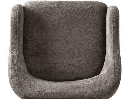 Modern Accent Chair With Recessed Arms And Tight Back