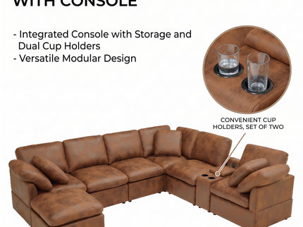 Modular Design Cloud Sofa, Freely Configurable