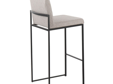 Fuji - Contemporary High Back Barstool Elegant Design
