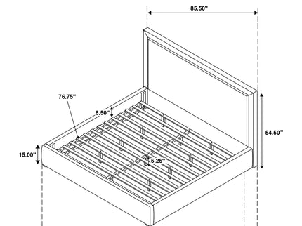 Brandon - Upholstered Platform Bed
