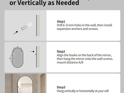 Modern Framed Bathroom Vanity Mirror