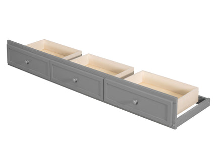 Bunk Bed With Drawers, Ladder And Storage Staircase