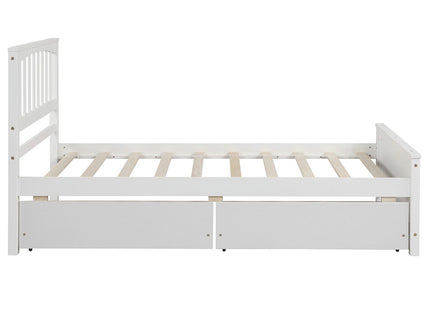 Platform Bed With Two Drawers