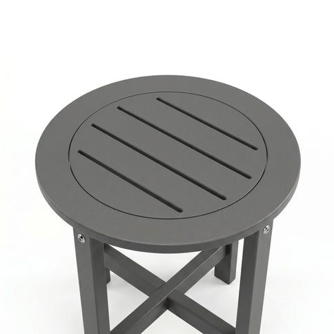 Round Outdoor Side Table