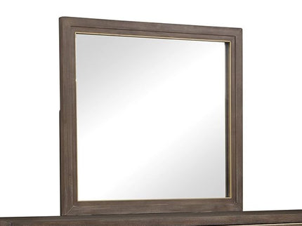 Mirror - Sandblasted Walnut