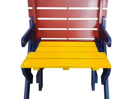 Kids Multi-Functional Arm Chair, Table With 2 Benches All-In-One Set