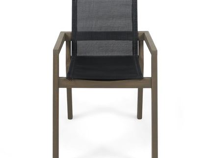 Belfast - Dining Chair With Acacia Wood Frame And Seating (Set of 2)