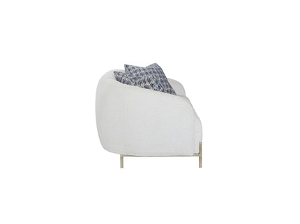 Rounded Sofa - White