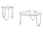 Pearl Silver / 2 Pc. Coffee Table, End Table