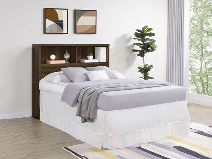 Geary - Bookcase Headboard With Open Cubbies