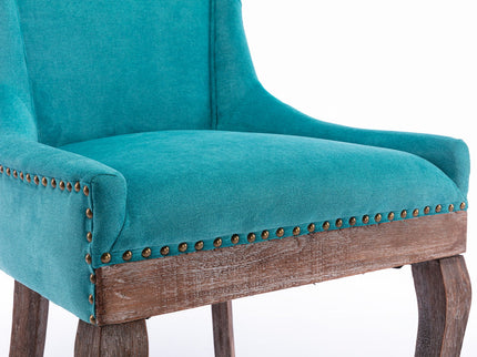 Ultra - Side Dining Chair, Nail Head (Set of 2)