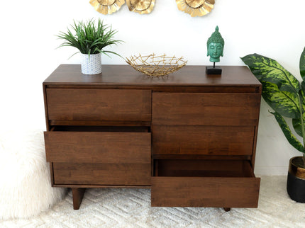 Dubrovnik - Dresser With 6 Drawers - Brown