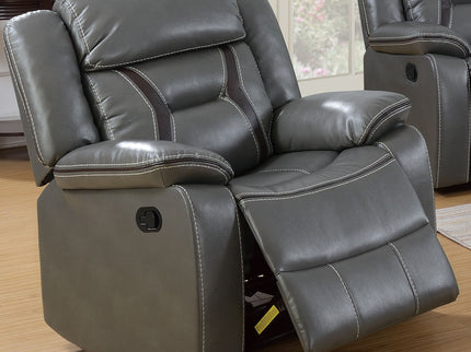 Living Room Set With Pillow Armrest And Tufted Backrest