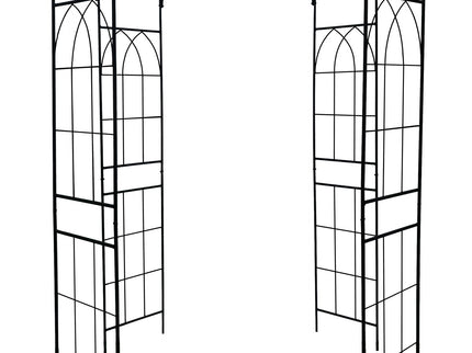 Metal Garden Arch Iron Garden Arbors Gazebo Dia High Birdcage Shape Pergola Pavilion For Wedding Ceremony