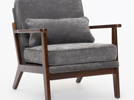 Living Room Chair With Lumbar Pillow