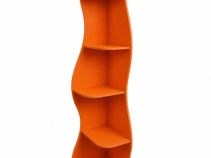 5 Tier S - Shaped Corner Shelf For Living Room