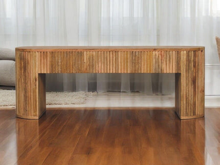 Soba - Straight Media Unit - Oak