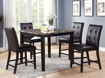 Square Dining Table - Brown