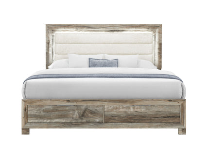 Cllisie - Bed With Padded Headboard