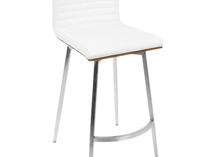 Mason - 3 Piece Swivel Mid Century Modern Counter Height Dining Set With Adjustable Table