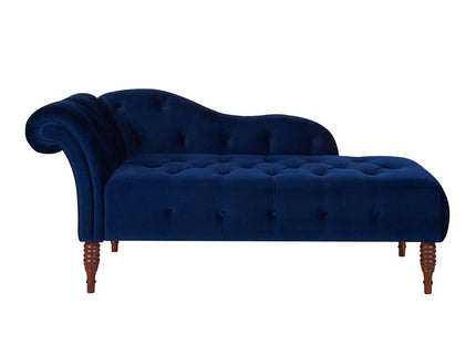 Samuel - Tufted Roll Arm Chaise Lounge