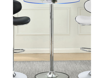Indra - LED Bistro Table - Chrome