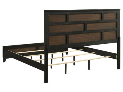 Carina - Eastern King Bed - Oak