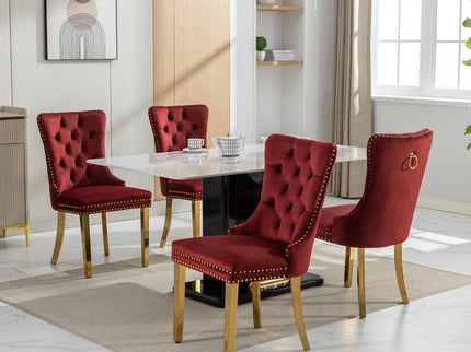 Nikki - Modern, High-End Tufted Dining Chair (Set of 2)