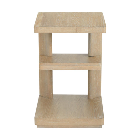 Chairside Table - Tan