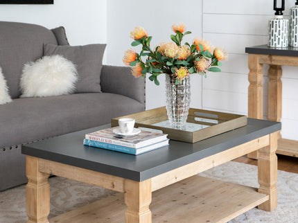 Rustic And Modern Console Table