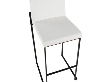 Fuji - Contemporary High Back Barstool Elegant Design
