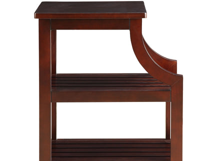 Wasaki - Accent Table With USB - Espresso